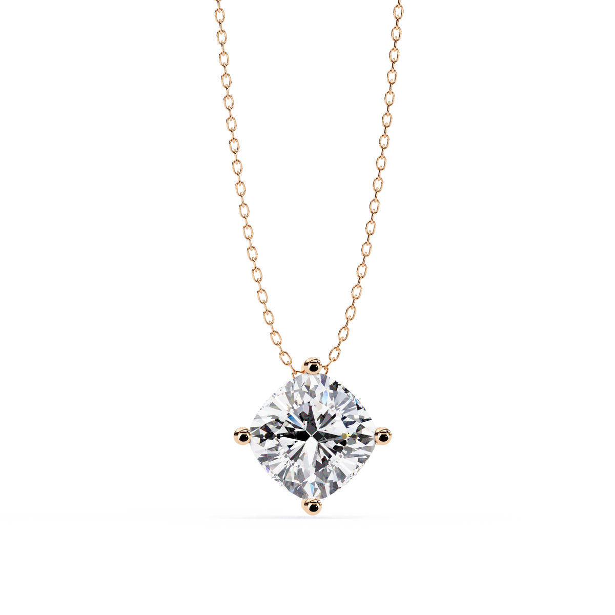 Lumira Cushion-Cut Diamond Pendant
