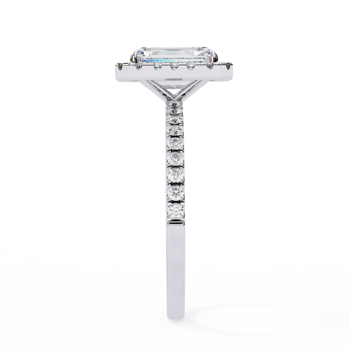 Radiant Élan Diamond Ring