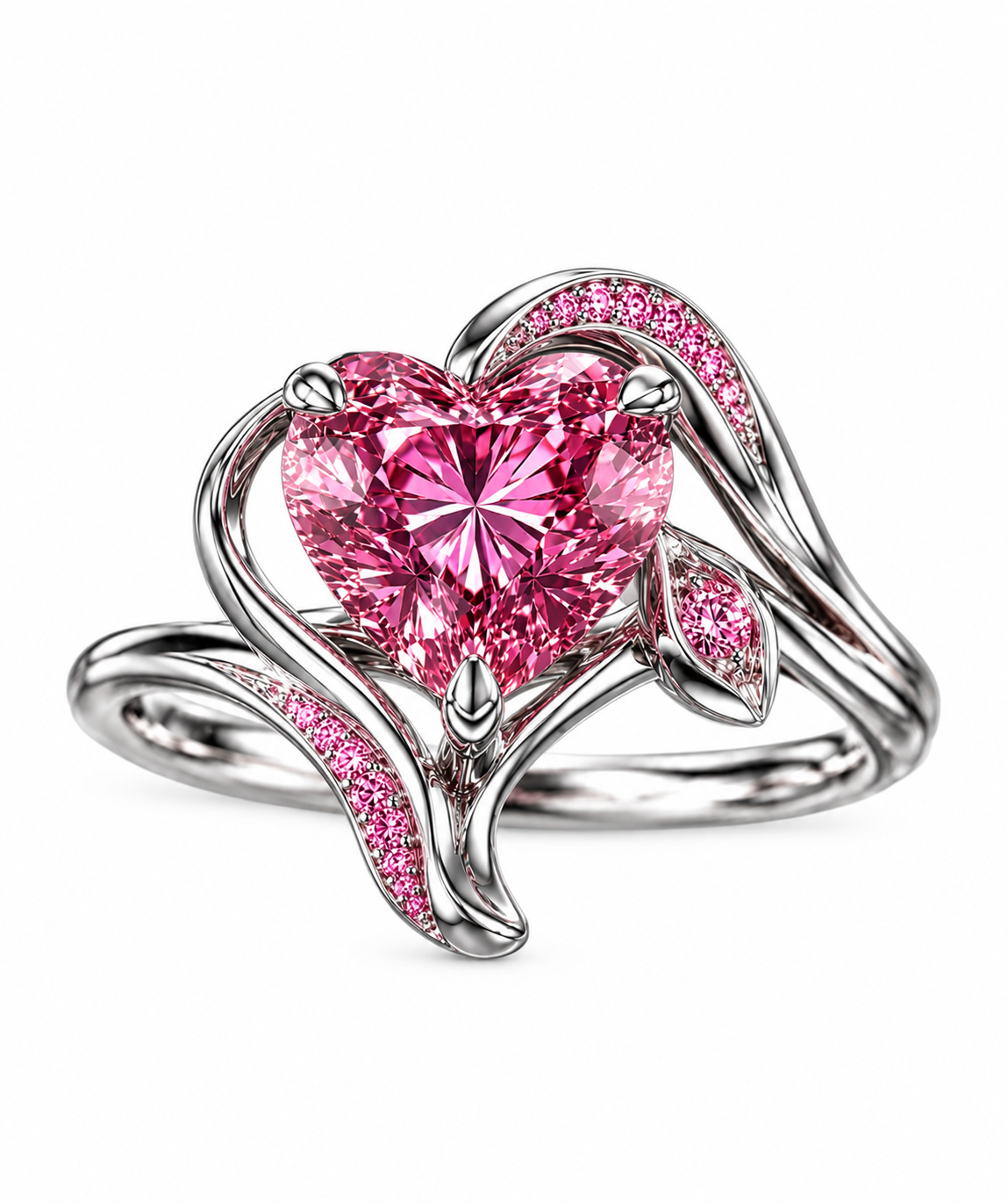 The Cœur Rosé Diamond Ring