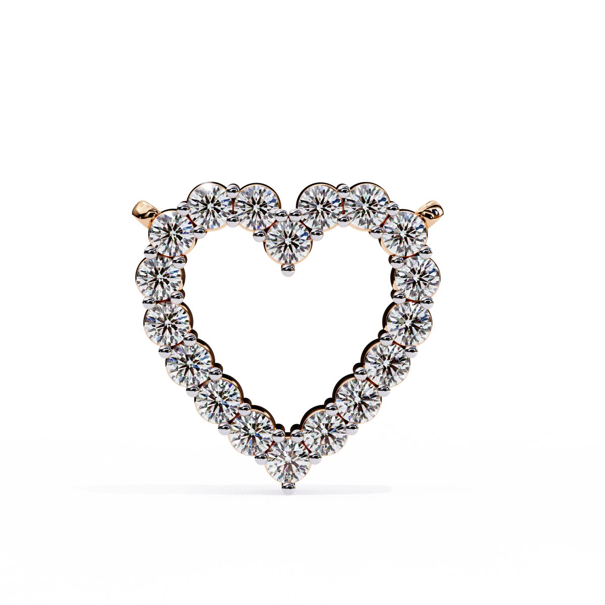 Eternal Heart Diamond Necklace