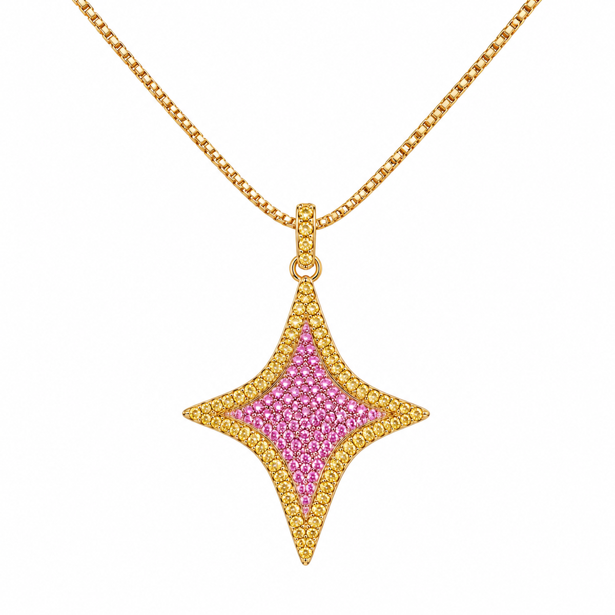 Étoile Lumière Pendant