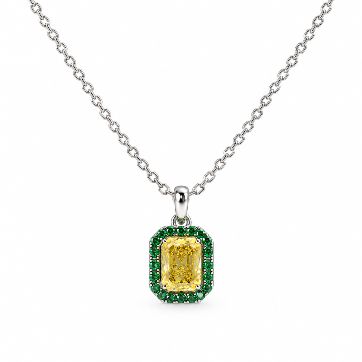 Yellow Éclat Pendant