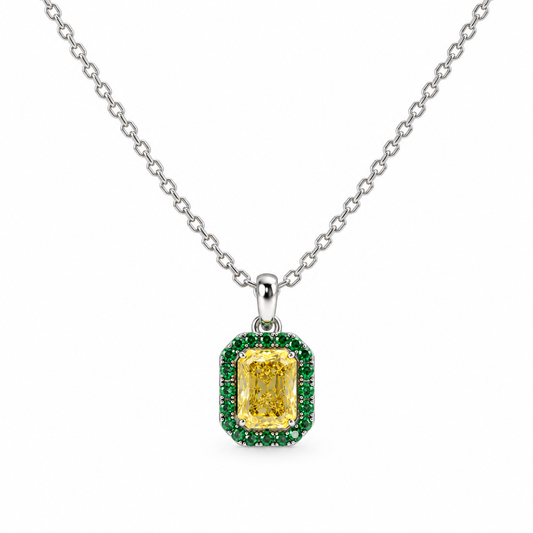 Yellow Éclat Pendant