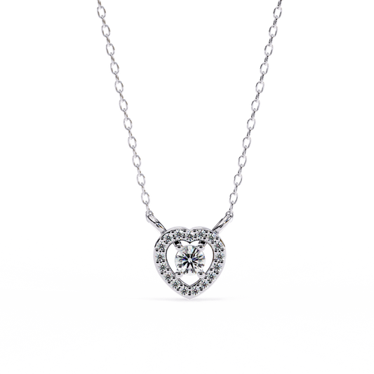 Celestine Heart Pendant