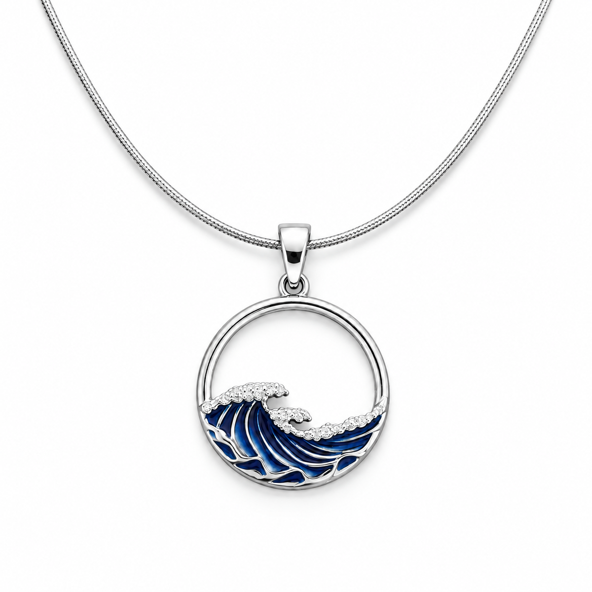 Azure Tide Pendant