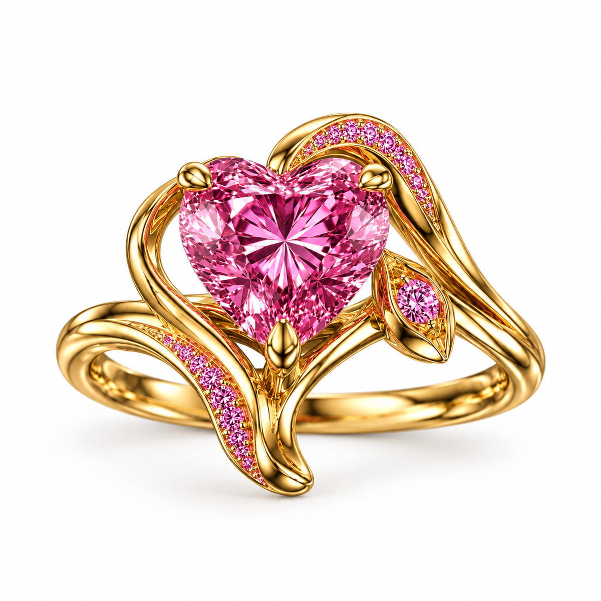The Cœur Rosé Diamond Ring