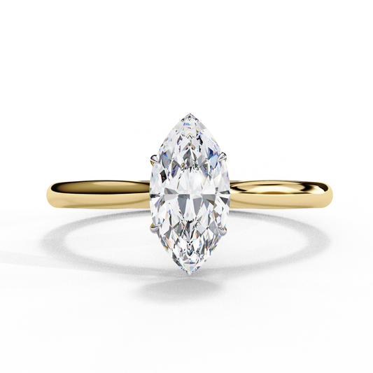 Marquise Élise Diamond Ring