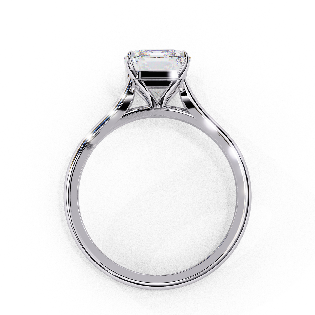 Élan Emerald Diamond Ring