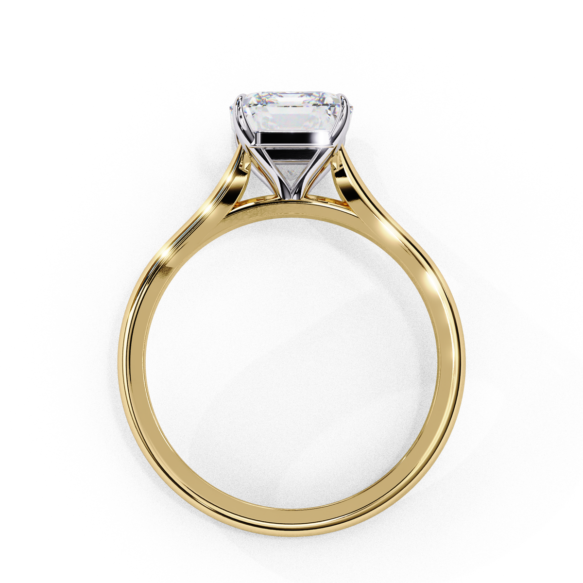Élan Emerald Diamond Ring