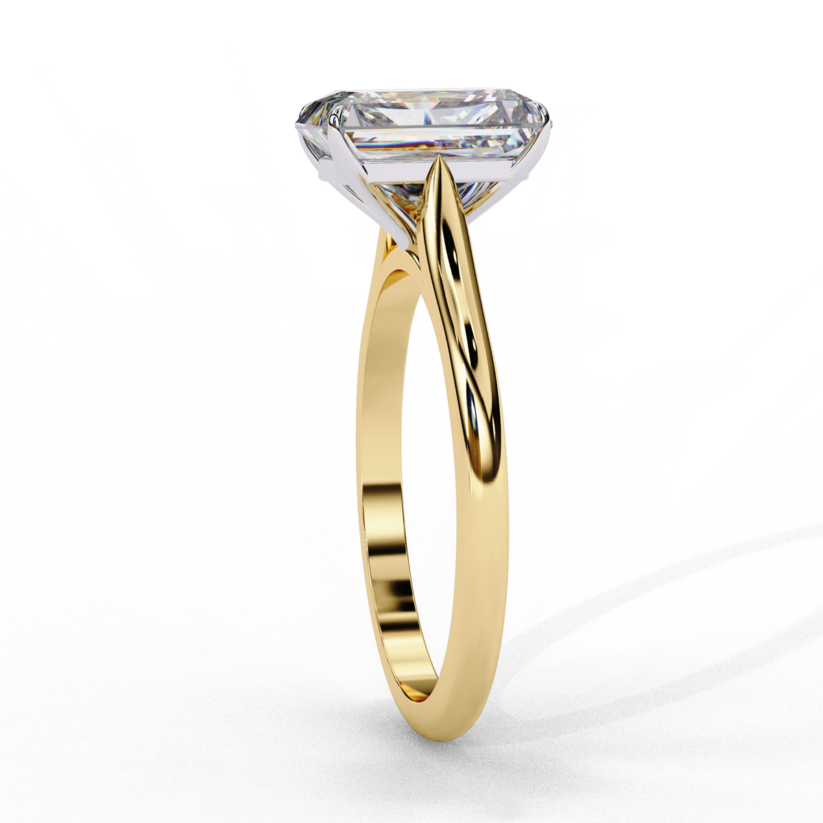 Élan Emerald Diamond Ring