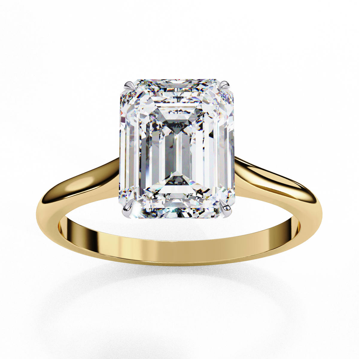 Élan Emerald Diamond Ring