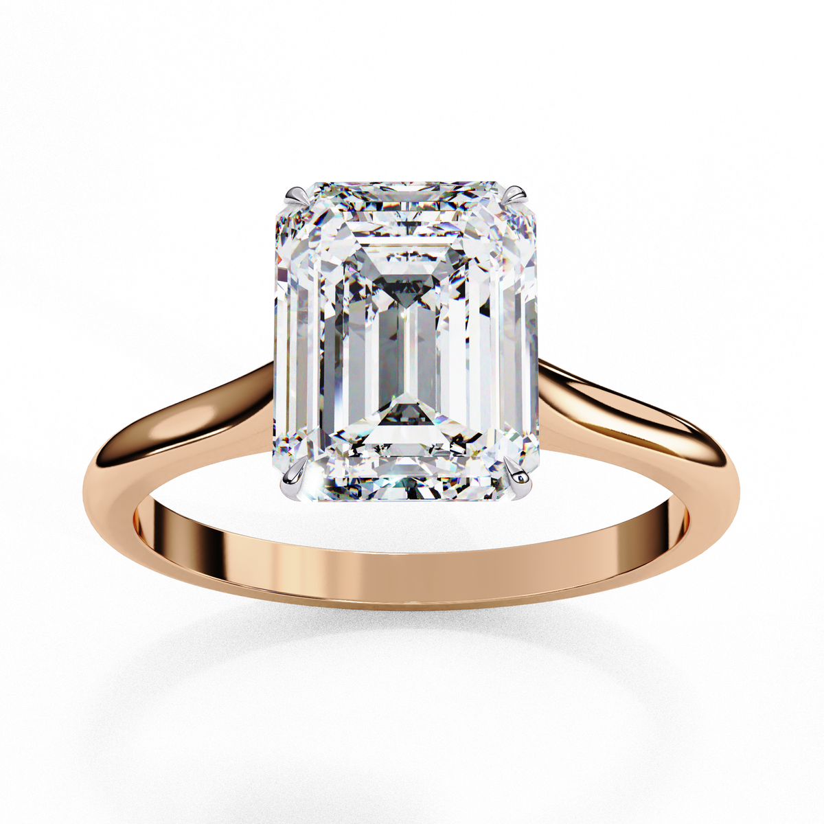 Élan Emerald Diamond Ring