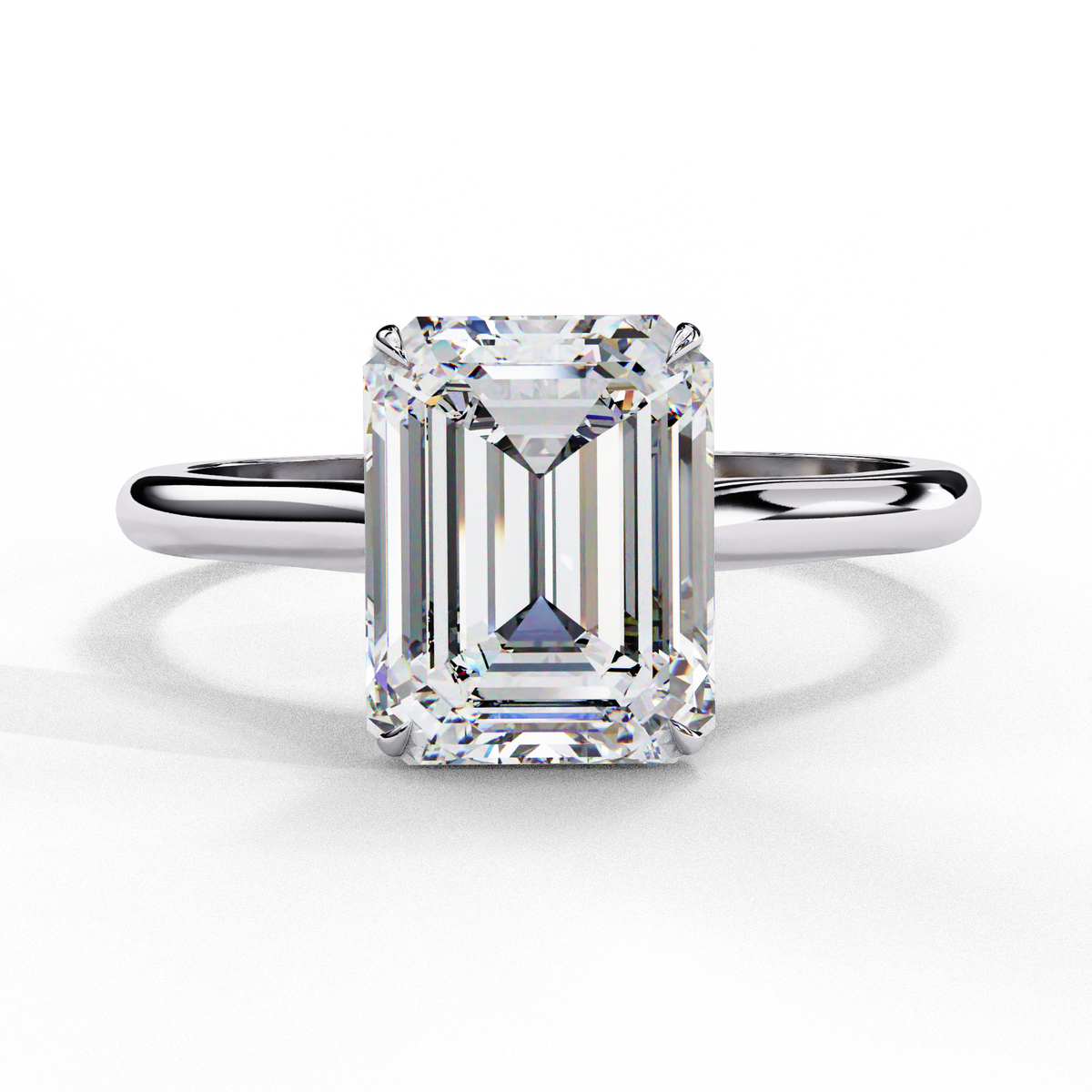 Élan Emerald Diamond Ring