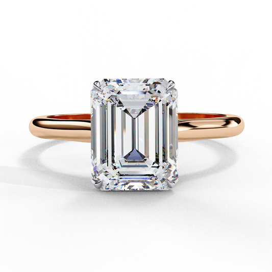 Élan Emerald Diamond Ring