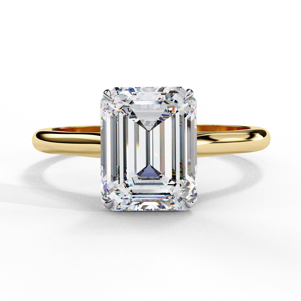 Élan Emerald Diamond Ring