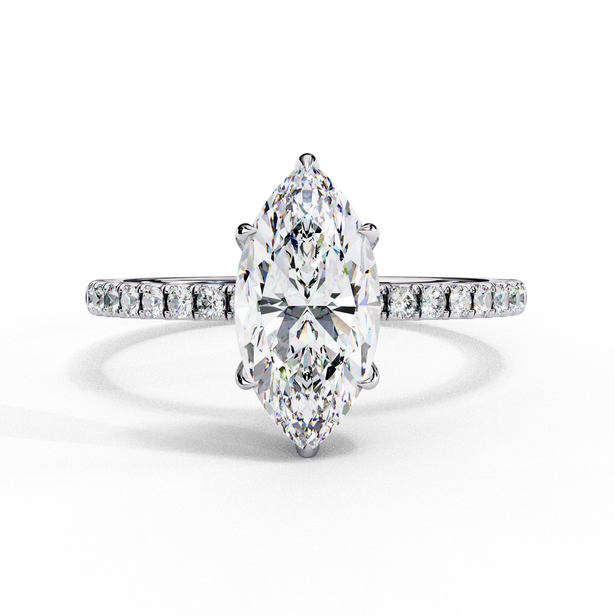 Marquise Éclat Solitaire Ring