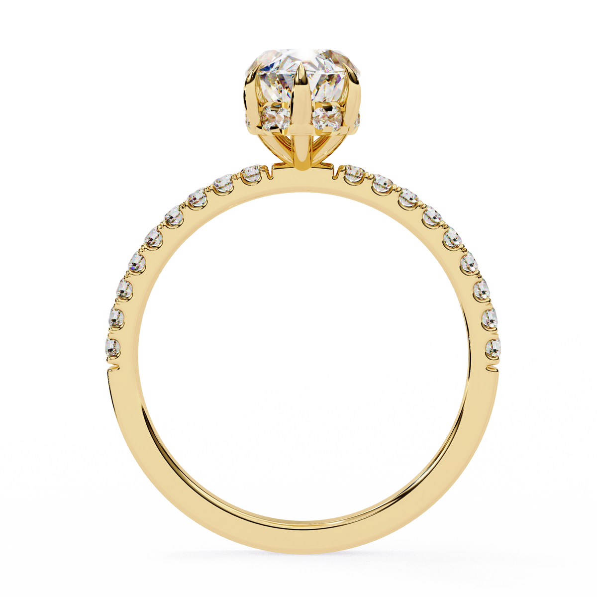 Marquise Éclat Solitaire Ring