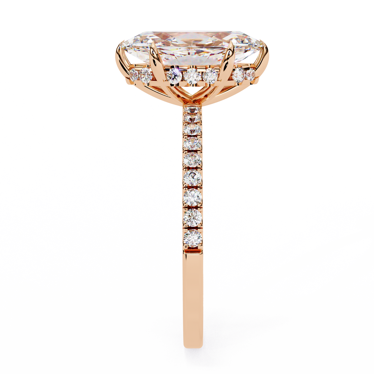 Marquise Éclat Solitaire Ring