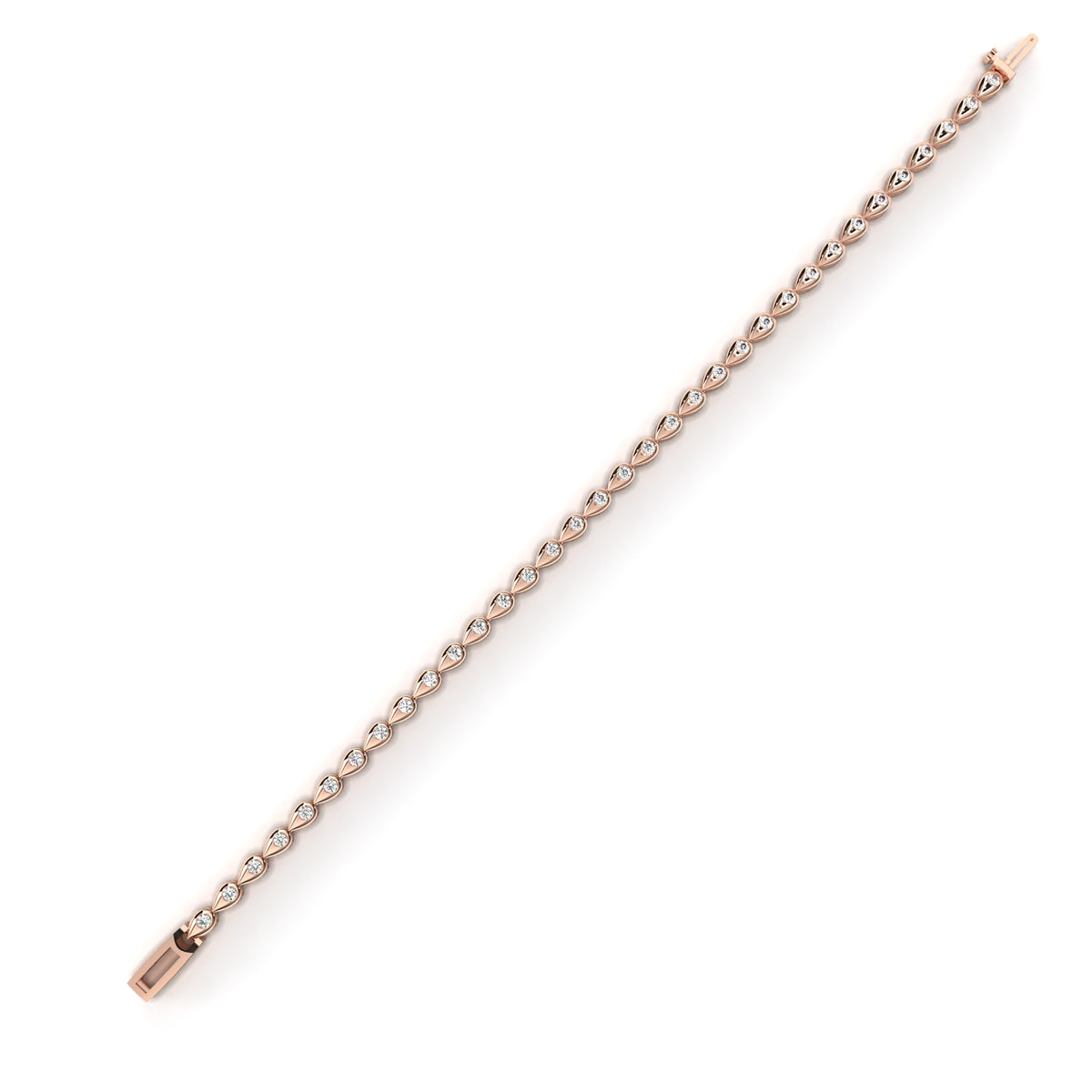 Serena Leaf Diamond Bracelet