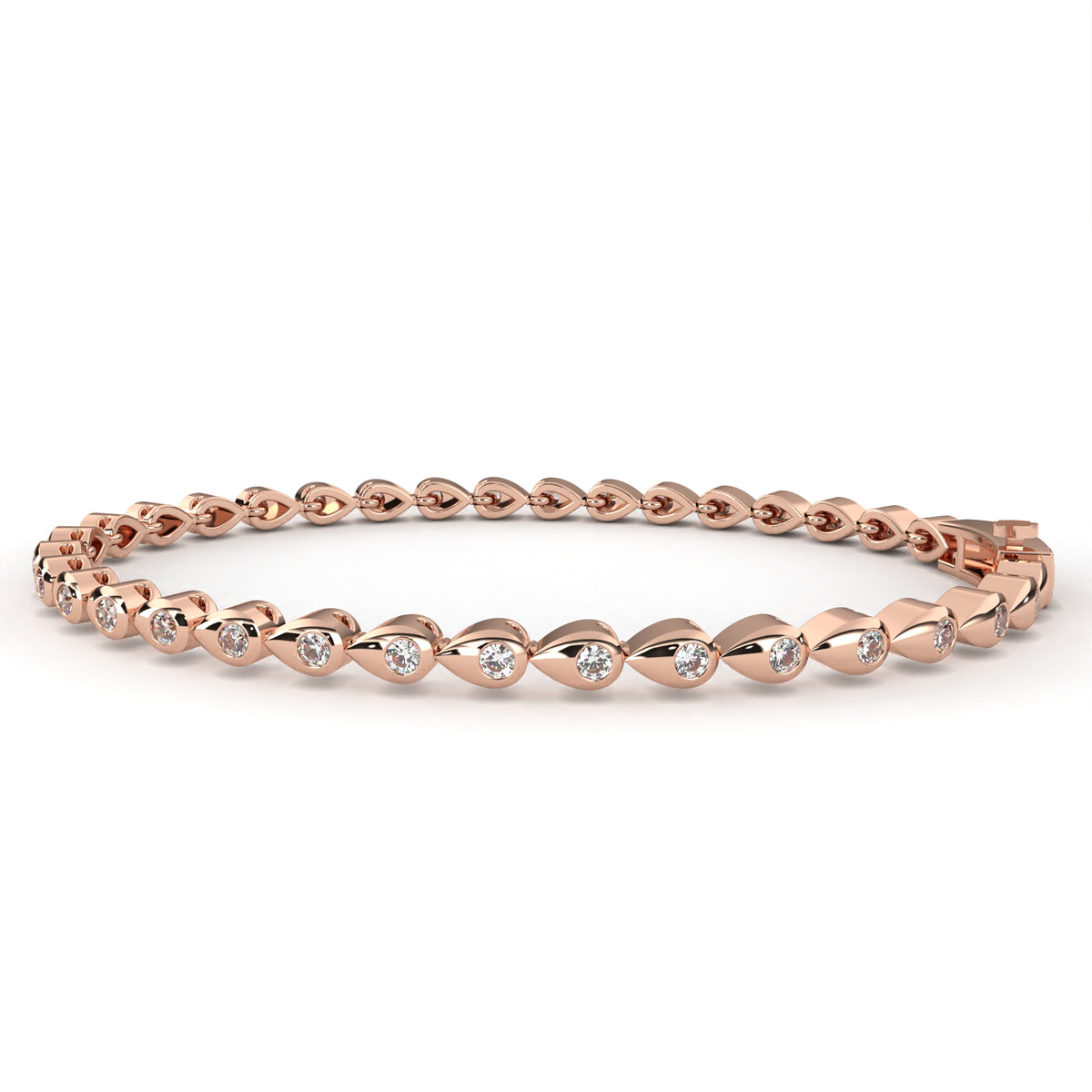 Serena Leaf Diamond Bracelet