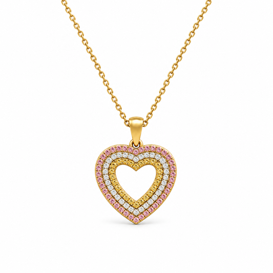 Trinity Heart Pendant