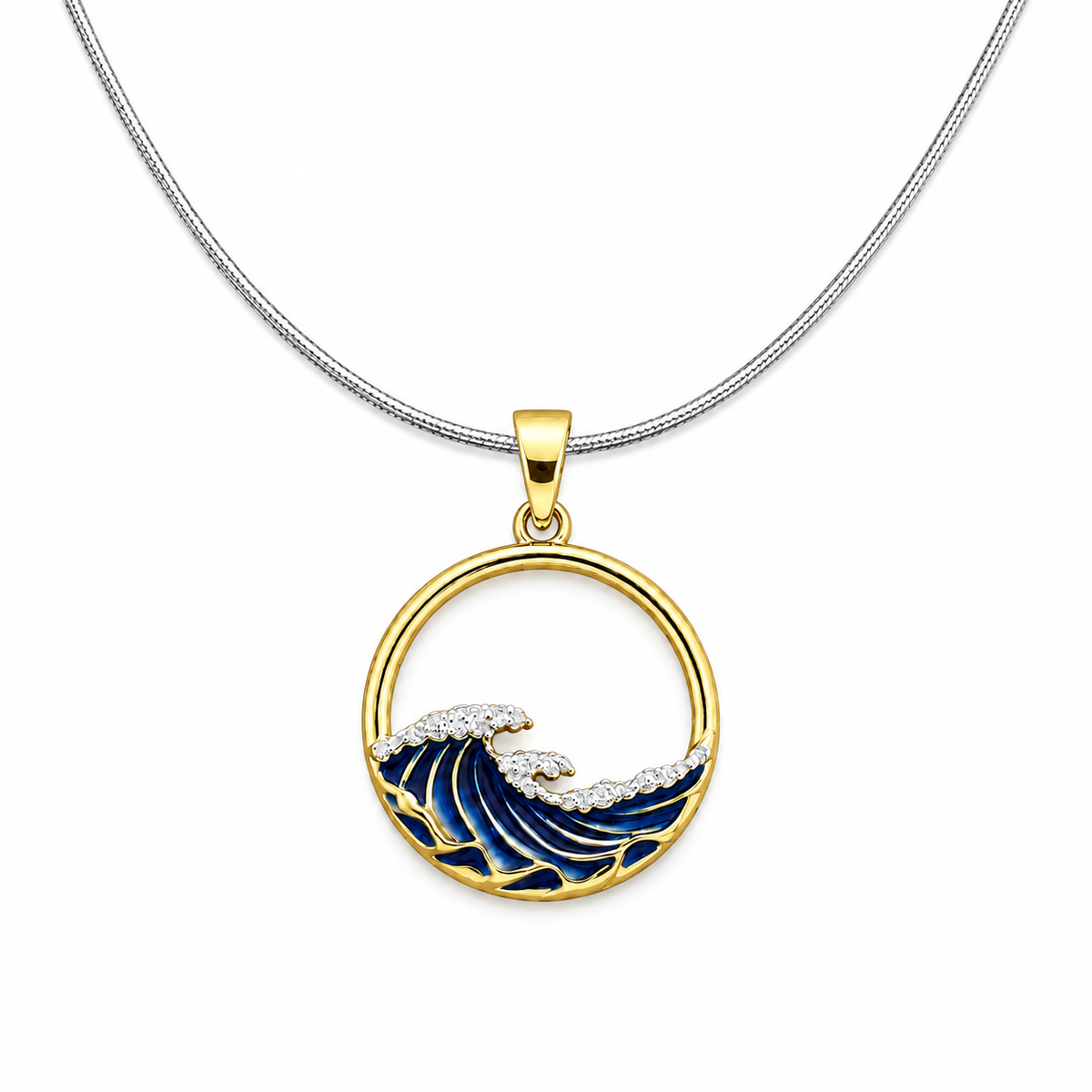 Azure Tide Pendant