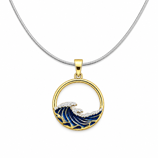 Azure Tide Pendant