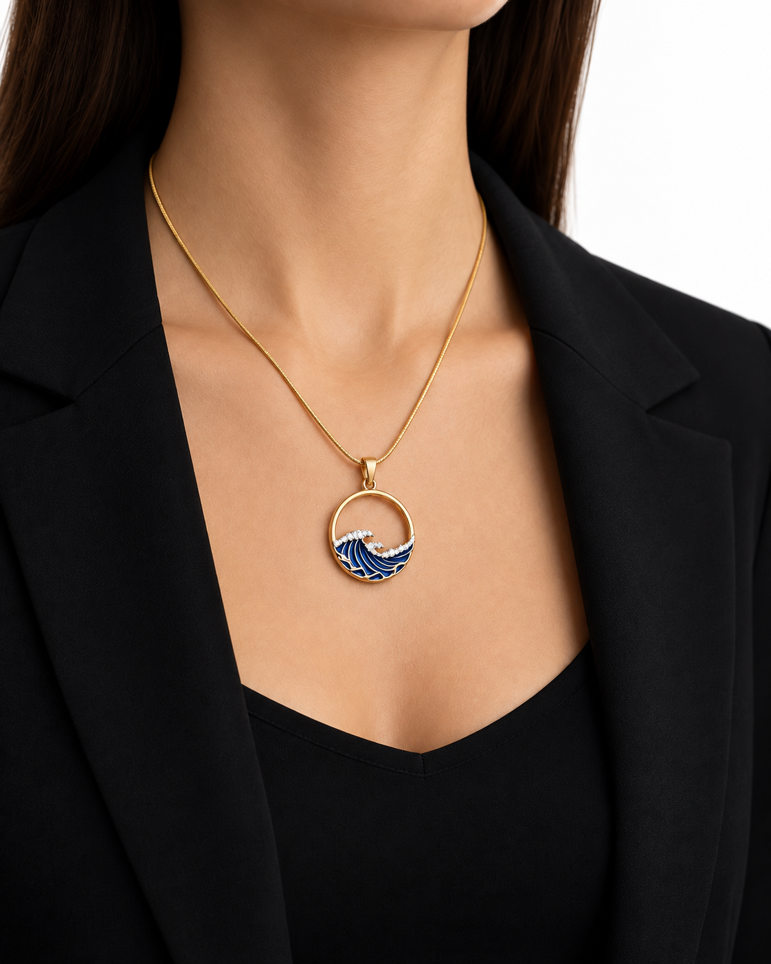 Azure Tide Pendant