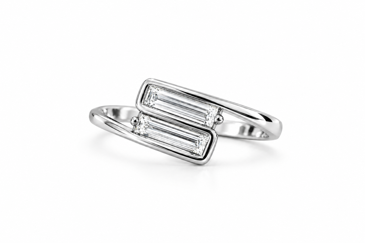 The Celestia Duet Ring